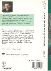 Marcel and the Shakespeare Letters :Longman Originals Level 1