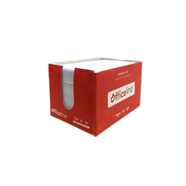 Officeline Not Kağıdı 7X10cm 500lü 80gr Küp Blok