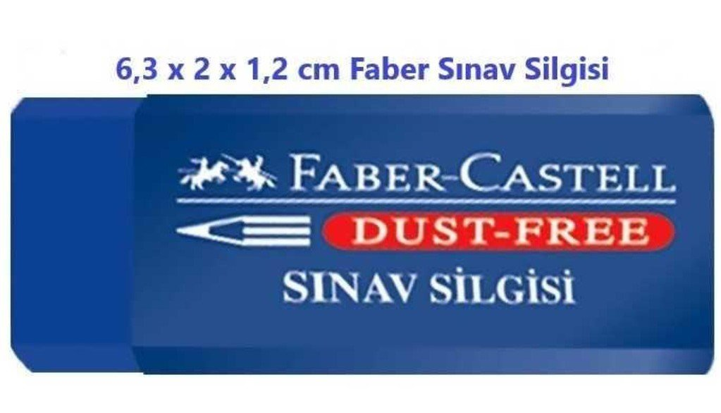 Faber-Castell Dust Free Büyük Sınav Silgisi