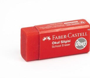 Faber-Castell Küçük Kırmızı Okul Silgisi