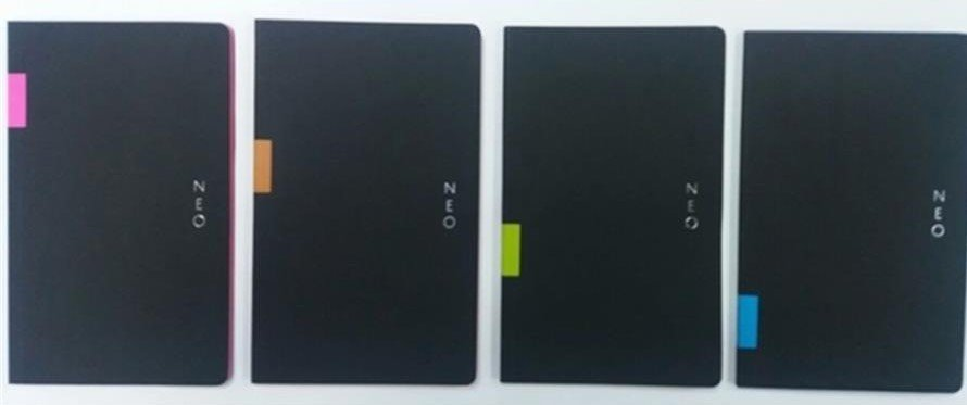Keskin Color Neo 9x14 cm 48 Yaprak Çizgili Ciltli Bloknot