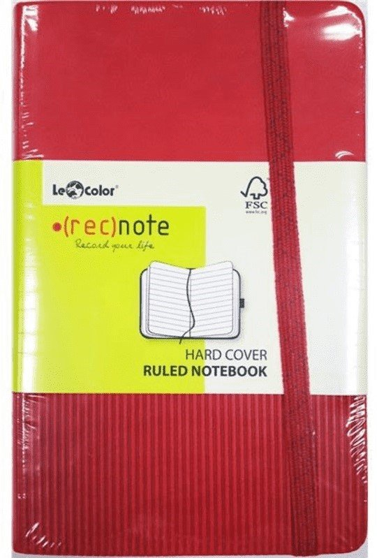 Le Color Tower Notes Lastikli A4 100 Yaprak Çizgili Bloknot
