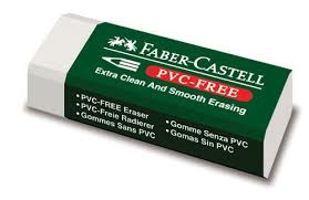 Faber-Castell Bandrollü PVC-Free Büyük Beyaz Silgi