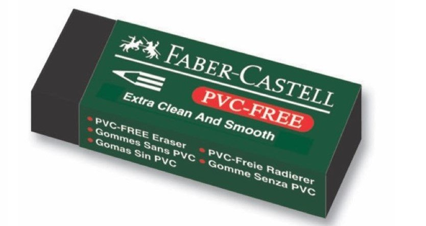 Faber-Castell PVC-Free Küçük Siyah Silgi