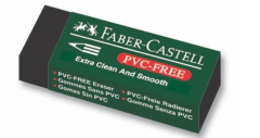 Faber-Castell PVC-Free Küçük Siyah Silgi
