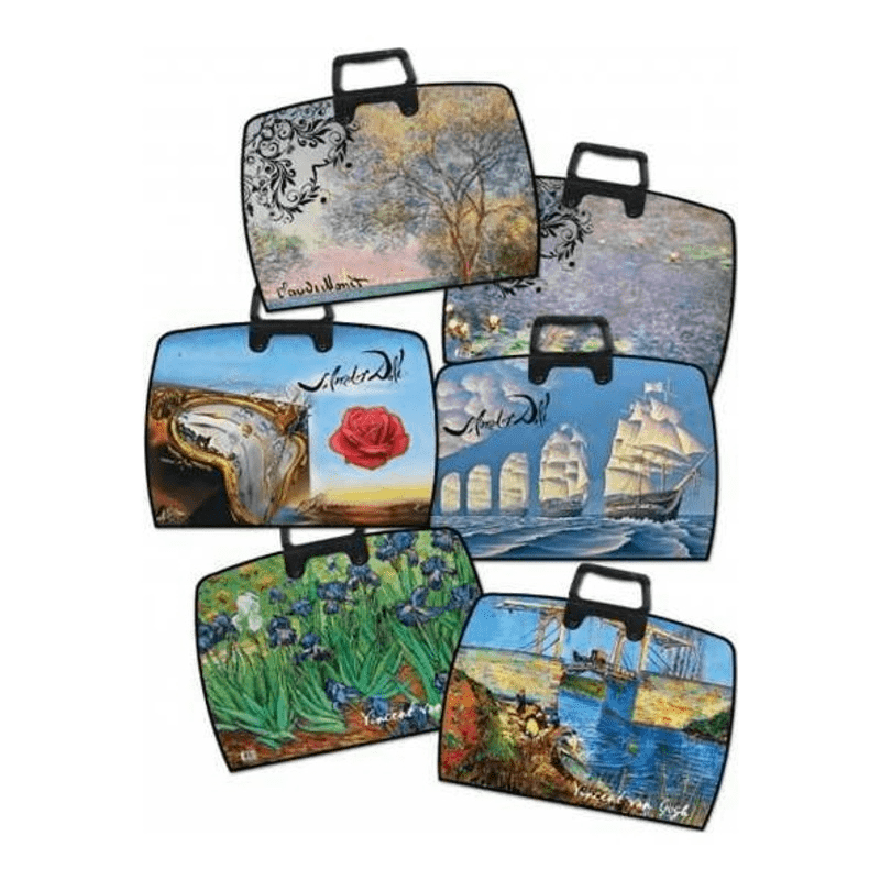 Abka Resi̇m & Proje Çantası Karişik Desenli̇ 25x35 cm