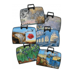 Abka Resi̇m & Proje Çantası Karişik Desenli̇ 25x35 cm