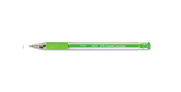 Faber-Castell 1425 İğne Uçlu Tükenmez Kalem Açık Yeşil