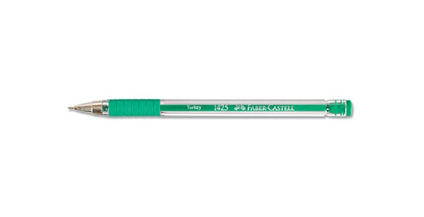Faber-Castell 1425 İğne Uçlu Tükenmez Kalem Yeşil