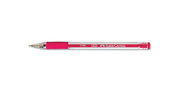 Faber-Castell 1425 İğne Uçlu Tükenmez Kalem Burgundy