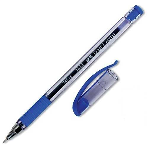 Faber-Castell 1425 İğne Uçlu Tükenmez Kalem Mavi