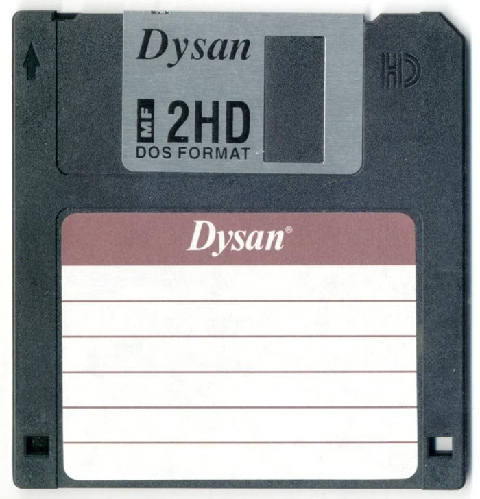 Dysan Diskettes MF 2 HD 3.5 MF 2HD