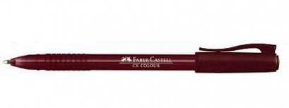 Faber-Castell Cx Colour Tükenmez Kalem Kahverengi