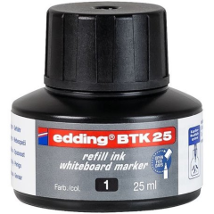 Edding Beyaz Tahta Kalemi Mürekkebi BTK 25 Siyah