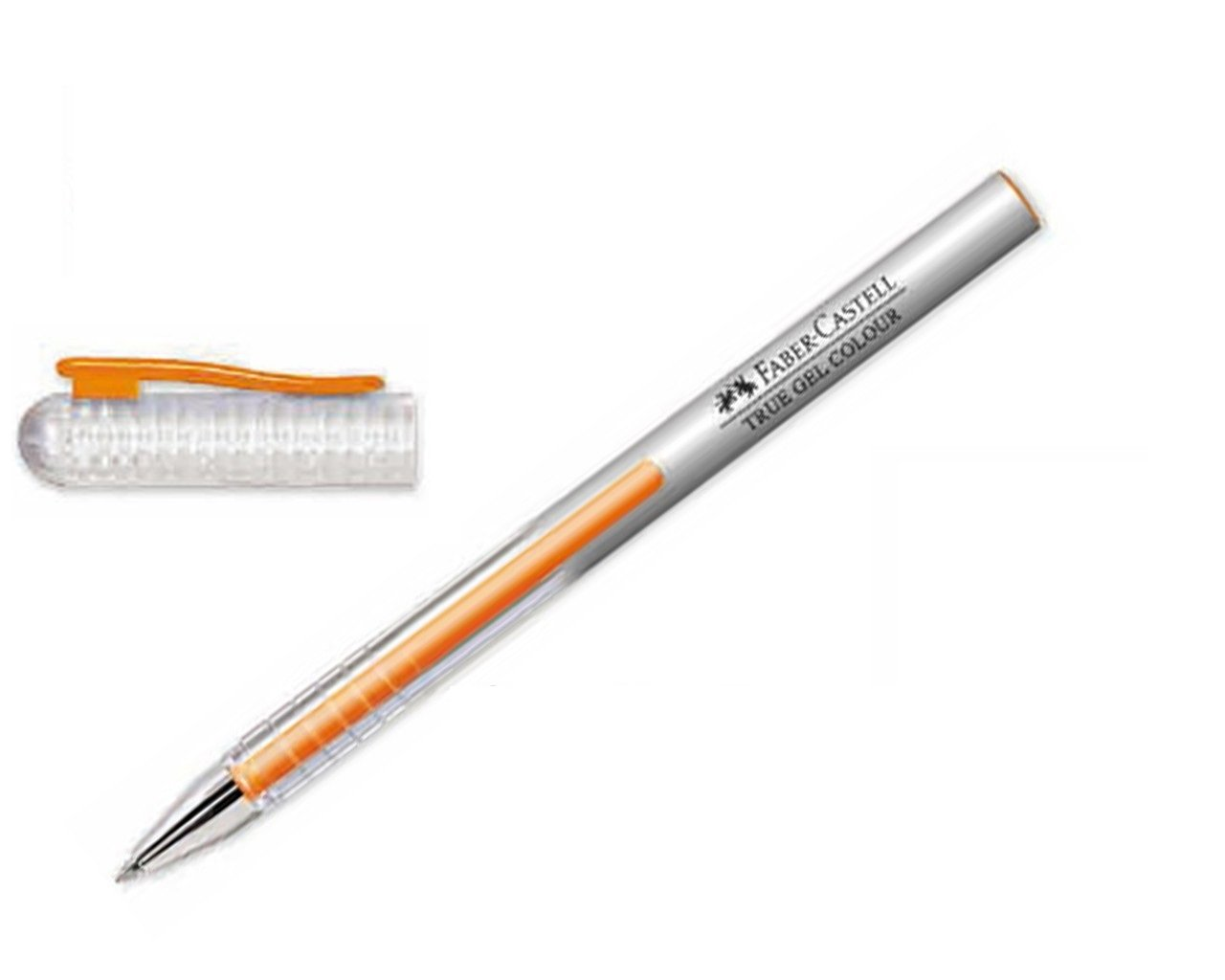 Faber-Castell True Gel Colour Tükenmez Kalem 0.7 mm Turuncu