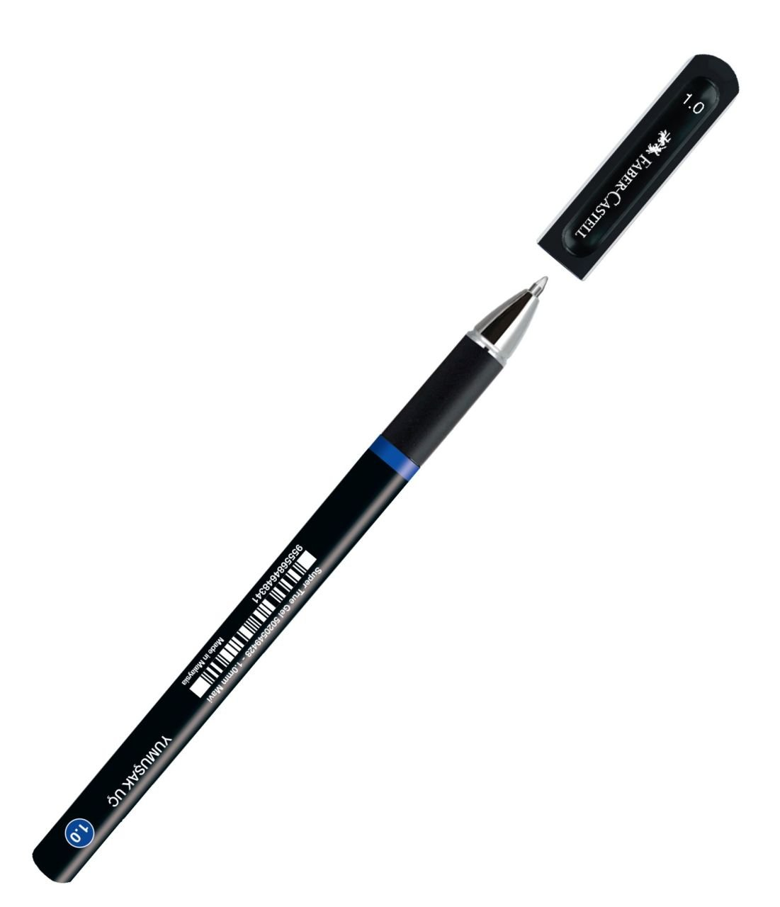 Faber-Castell Super True Gel Tükenmez Kalem 1.0 mm İmza Kalemi Mavi