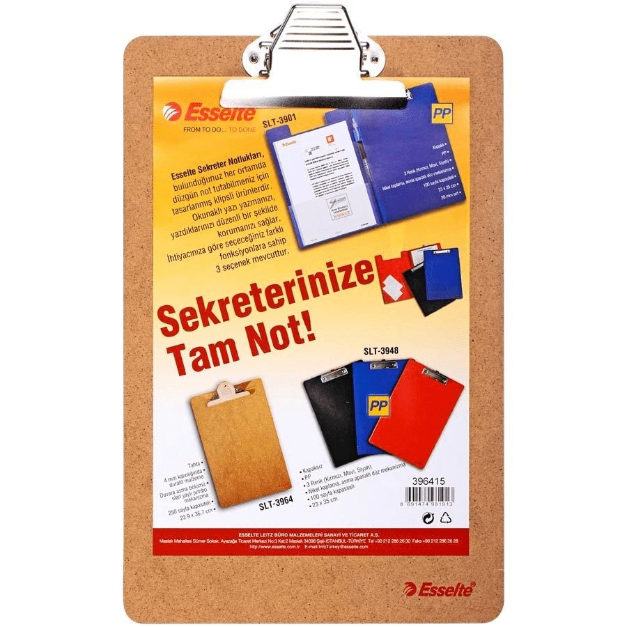 Esselte Sekreterlik Kapaksız Tahta Sekreterlik A4