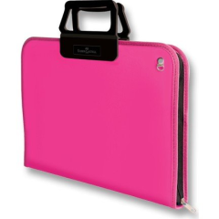 Faber-Castell Proje Çantası 38x55 cm Pembe
