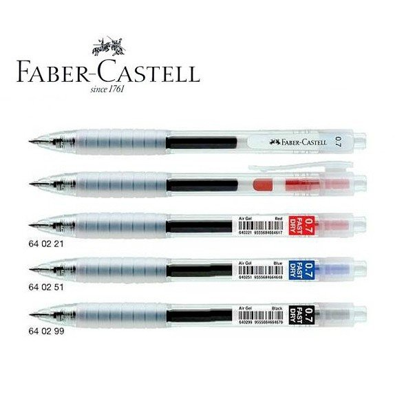 Faber-Castell Fast Jel Kalem 0.7mm Kırmızı