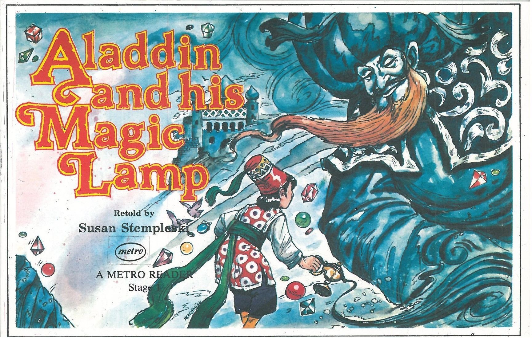 Aladdin and His Magic Lamp: A Metro Reader Level 1