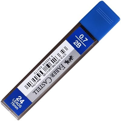 Faber-Castell Super Fine Min 0.7mm 2B 75 mm