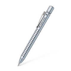 Faber-Castell Grip 2011 Versatil Kurşun Kalem 0.7 mm Metalik Gümüş