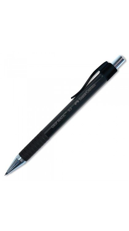 Faber-Castell Grip Matic 1318 Versatil Kurşun Kalem 0.5 mm Siyah
