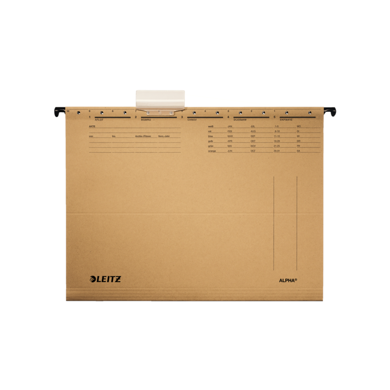 Leitz Alpha Askılı Dosya Telsiz A4 Kraft 1915