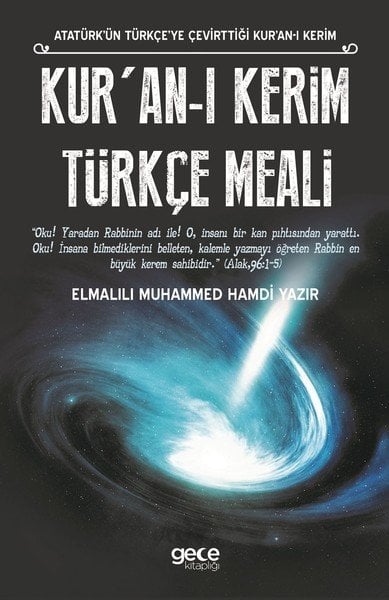 Kur'an-ı Kerim Türkçe Meali Elmalılı Hamdi Yazır