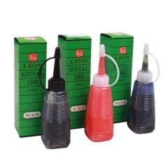 Metal Otomatik Numaratör Mürekkebi Lion LMN-1 Siyah