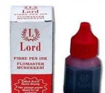 Lord Flomaster Markör Mürekkebi Kırmızı