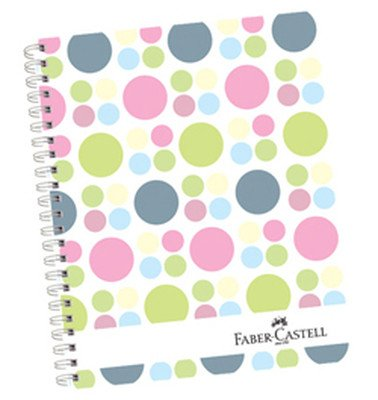 Faber-Castell Spiralli Sert Kapak A4 160 Yaprak 3+1 Puantiye Defter