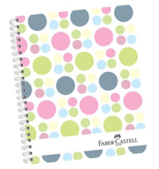 Faber-Castell Spiralli Sert Kapak A4 160 Yaprak 3+1 Puantiye Defter