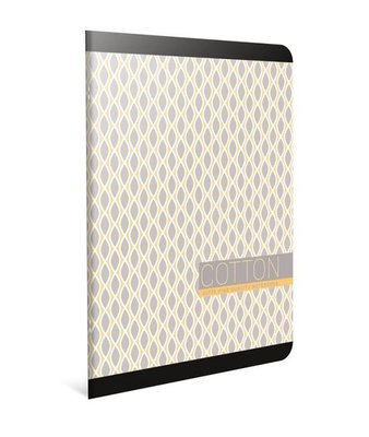 Gıpta Cotton Tel Dikişli Karton Kapak 80 Yaprak Kareli Defter