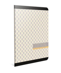 Gıpta Cotton Tel Dikişli Karton Kapak 80 Yaprak Kareli Defter
