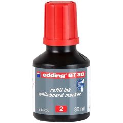 Edding Bt 30 Mürekkep 30ml Kırmızı 2Li Paket