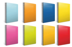 Gıpta Eko PP Spiralli PP Kapak A4 60 Yaprak Kareli Defter