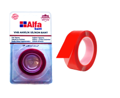 Alfa Vhb Akrilik Silikon Çift Taraflı Bant