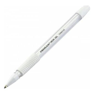 Pensan Neon Jel Kalem 1mm Beyaz