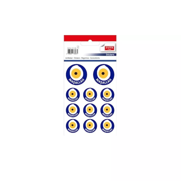 Taneks Stc-180 Büyük Nazar 6 Adet Etiket