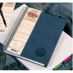 Gıpta Jeans Spiralli Sert Kapak 4+1 150 Yaprak Defter