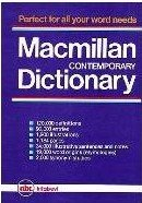 Macmillan Contemporary Dictionary  İngilizce - İngilizce Sözlük Ciltli