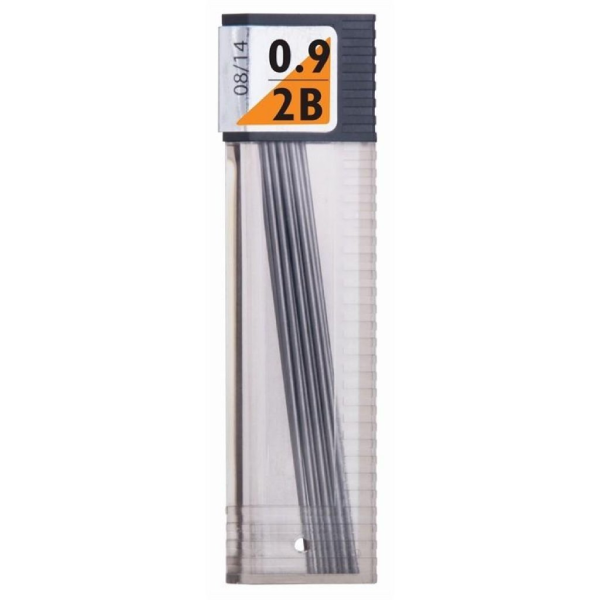 Tombow Min Ultra-Polymer Kalem Ucu 0.9 mm 2B 12'li Tüp 60mm