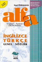 İngilizce  Türkçe Genel Sözlük Alfa Ciltli