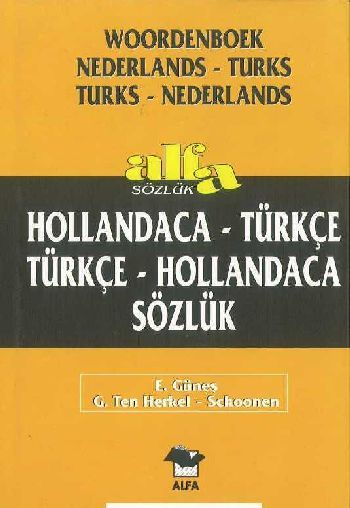 Alfa Sözlük Hollandaca - Türkçe / Türkçe - Hollandaca