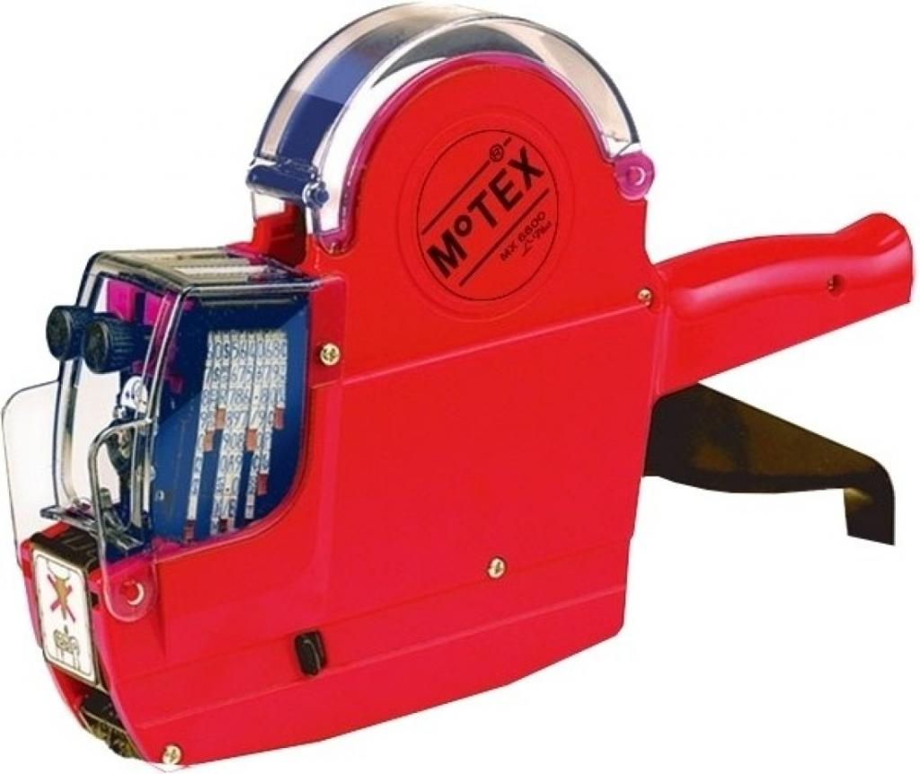 Motex MX 6600 Çift Mekanizmalı Fiyat Etiketleme Makinesi 10 Haneli