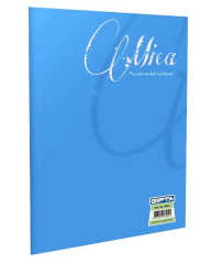 Gıpta Mica Tel Dikişli Plastik Kapak A4 60 Yaprak Çizgisiz Defter