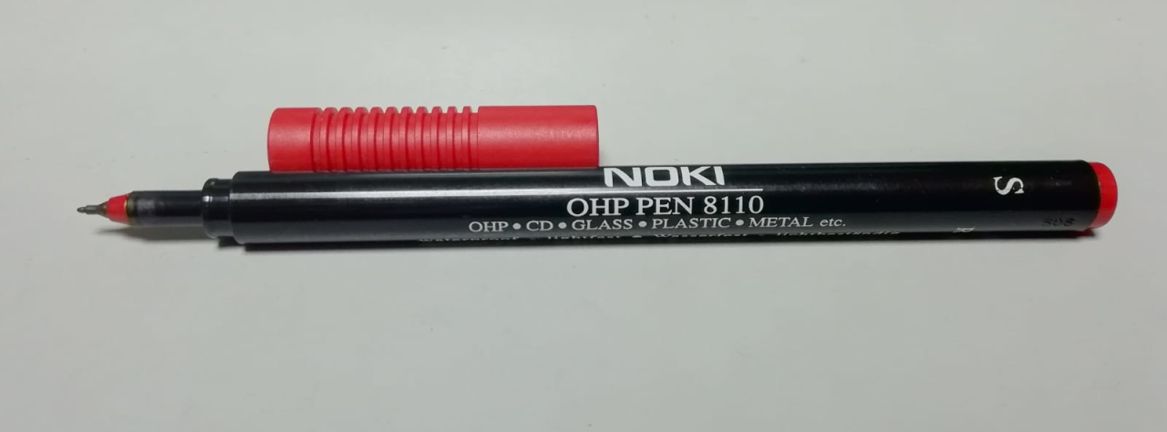 Noki Ohp Pen 8110 Asetat Kalemi Kırmızı - S