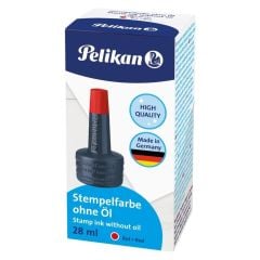 Pelikan Stampa Mürekkebi 28 ml Kırmızı