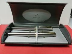 Parker Classic Dolma Kalem + Roller Kalem Seti Lüks Kutu CLASSIC UK S.STEEL S0150621